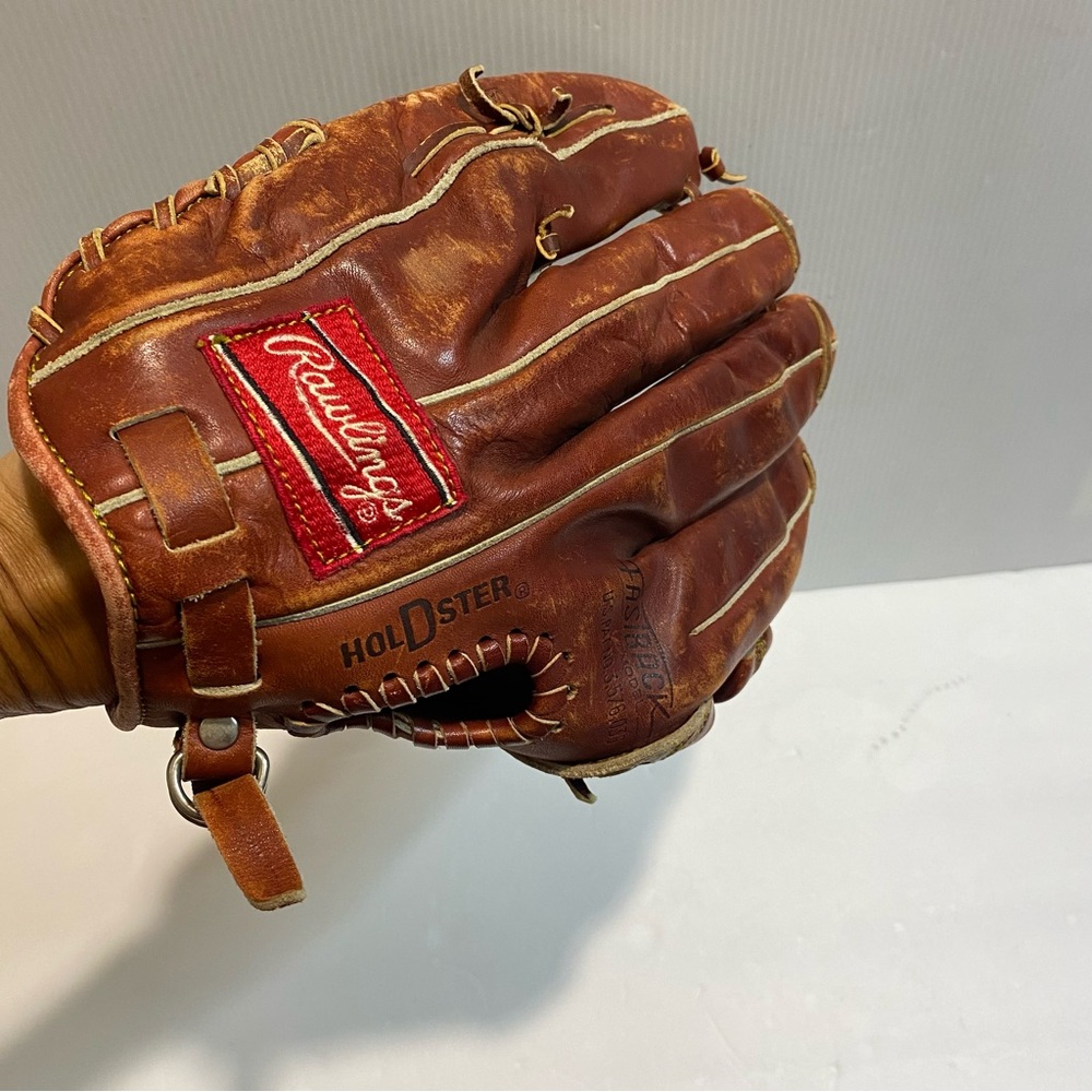 Rawlings Leather Baseball Glove Adult Left Premium Series brown - Picture 4 of 6